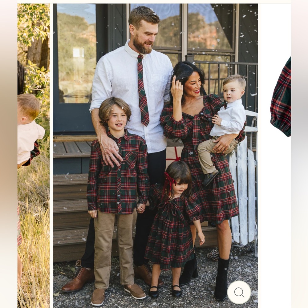 Ivy City Co Margo Dress in Plaid XS